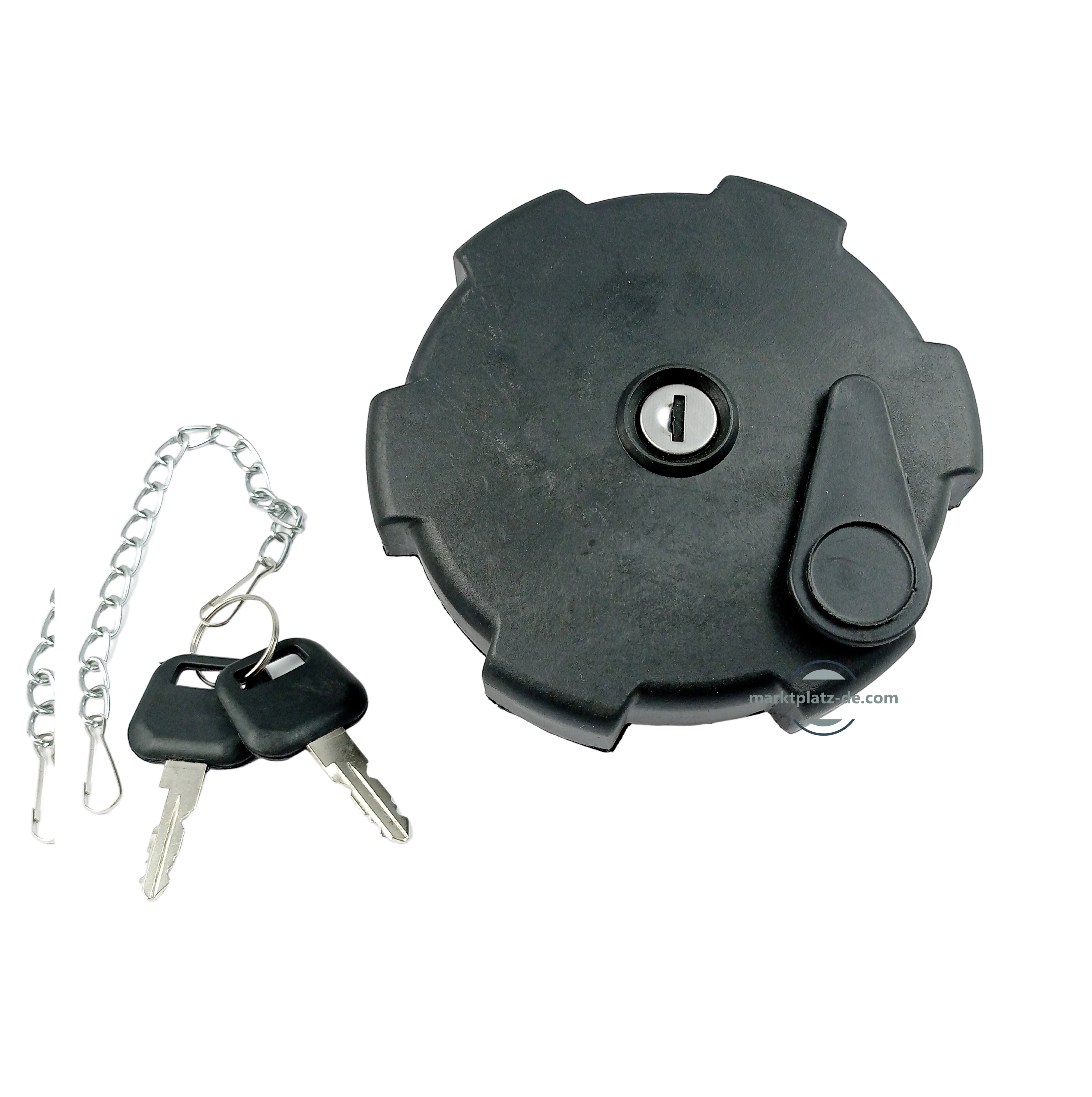 Bouchon De Réservoir Métallique Refermable 80 Mm - Pour Tracteur, Bagger, Camion - Neuf